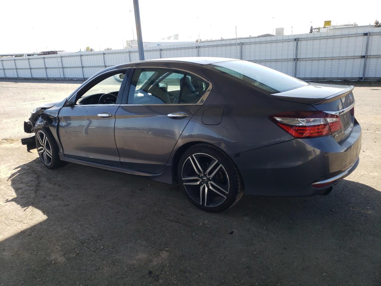 2016 Honda Accord VIN 1HGCR2F59GA239098 Copart auction photo, front end / side damage thumbnail 2