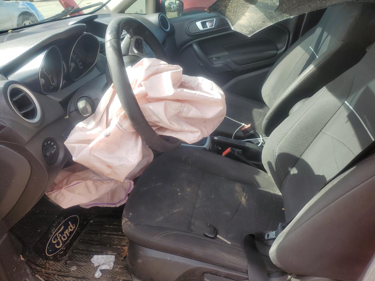 2014 Ford Fiesta VIN 3FADP4BJ5EM199907 Copart auction photo, front end damage thumbnail 7