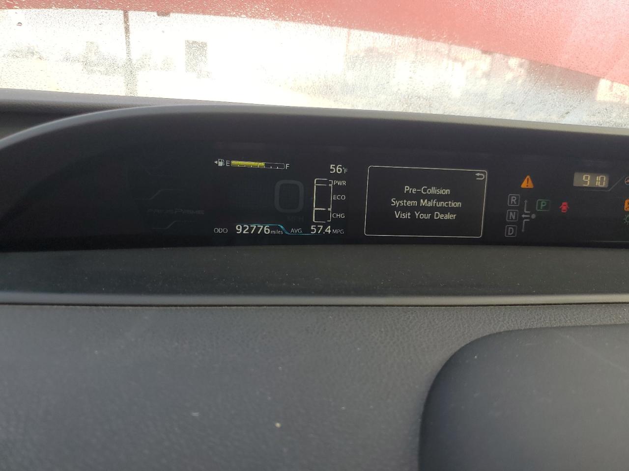 2017 Toyota Prius VIN JTDKARFPXH3033404 Copart auction photo, front end damage thumbnail 9