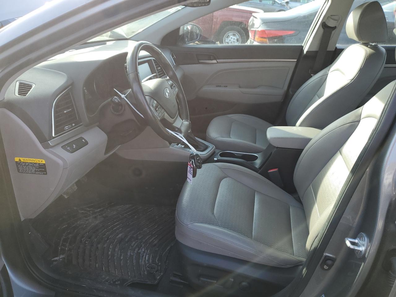 2018 Hyundai Elantra VIN KMHD84LF8JU711985 Copart auction photo, rear end / mechanical damage thumbnail 7