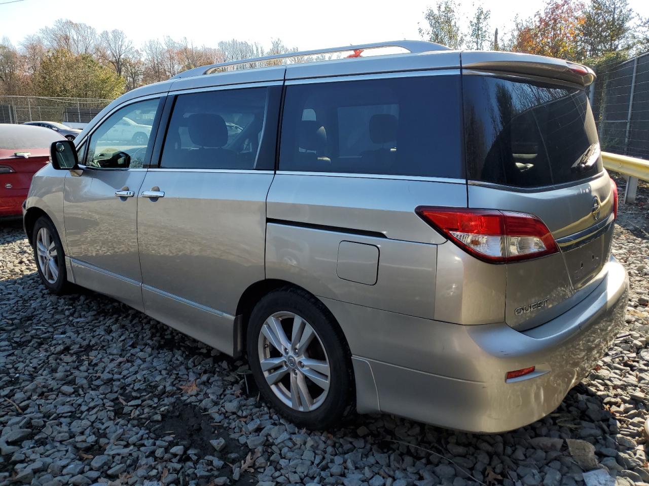2011 Nissan Quest VIN JN8AE2KP1B9006355 Copart auction photo, front end damage thumbnail 2
