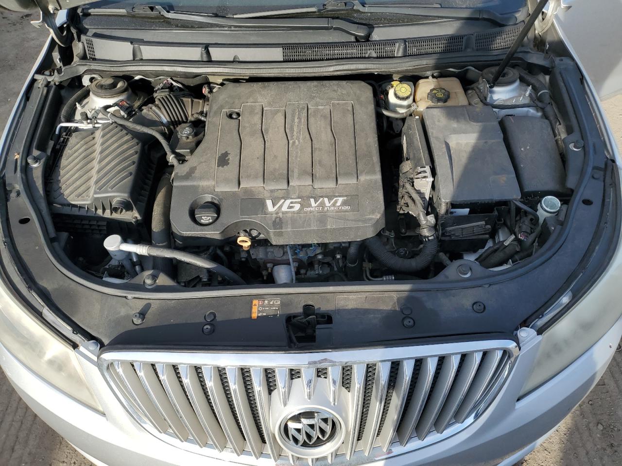 2012 Buick LaCrosse VIN 1G4GD5E37CF141552 Copart auction photo, rear end damage thumbnail 11