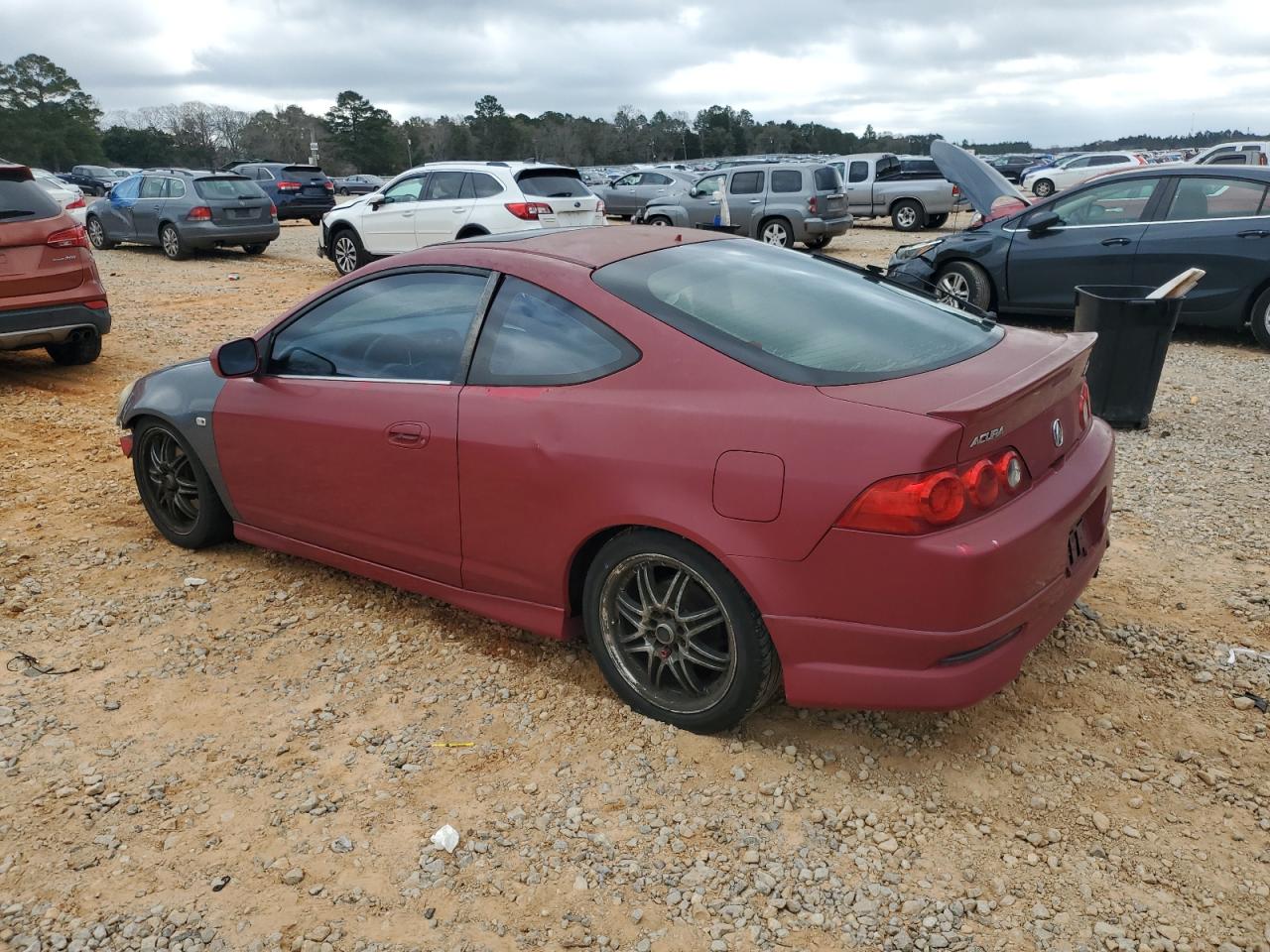 2006 Acura RSX VIN JH4DC53066S009654 Copart auction photo, front end damage thumbnail 2