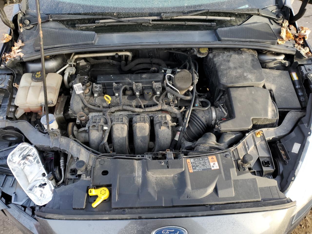 2015 Ford Focus VIN 1FADP3F26FL287042 Copart auction photo, all over damage thumbnail 11