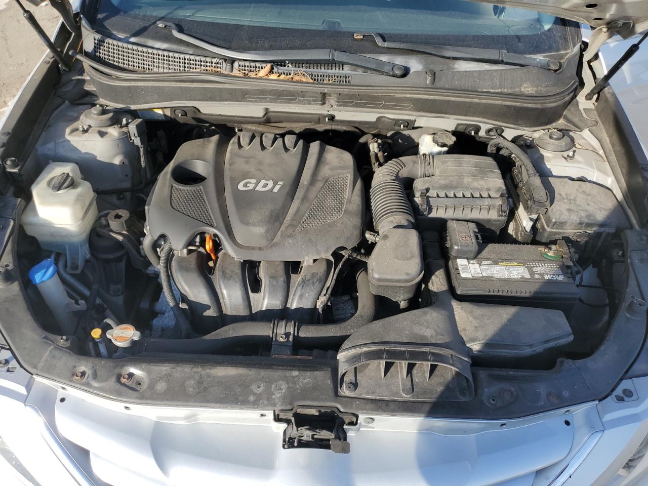 2011 Hyundai Sonata VIN 5NPEB4AC9BH080176 Copart auction photo, rear end damage thumbnail 12