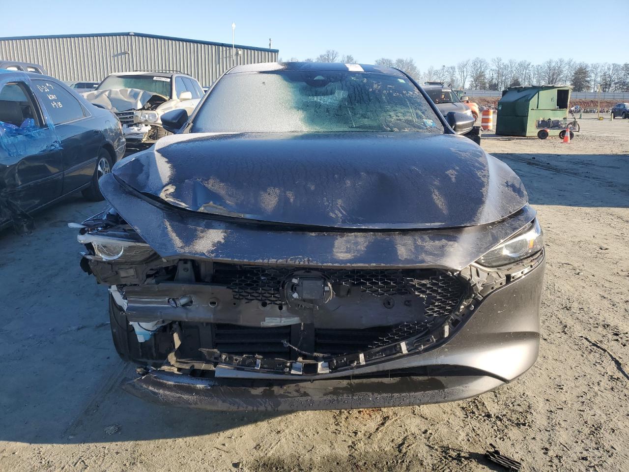 2020 Mazda 3 VIN JM1BPBLM3L1159687 Copart auction photo, front end damage thumbnail 5