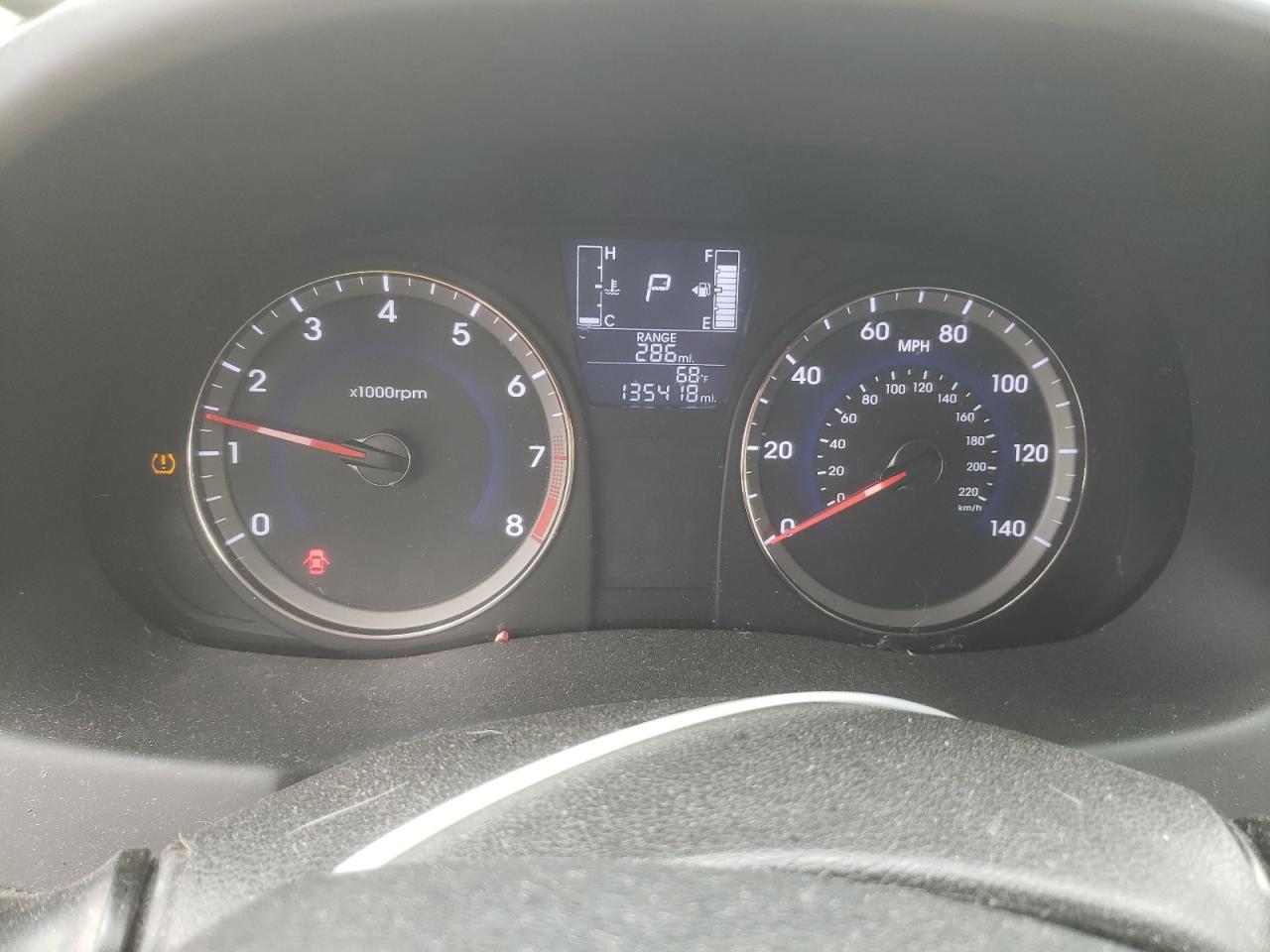 2016 Hyundai Accent VIN KMHCT4AE1GU093907 Copart auction photo, front end / rear end damage thumbnail 9
