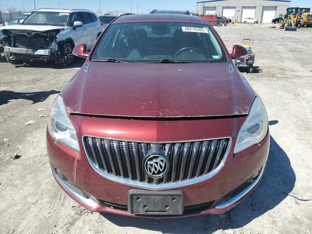 2017 Buick Regal VIN 2G4GL5EX0H9155010 Copart auction photo, front end damage thumbnail 5