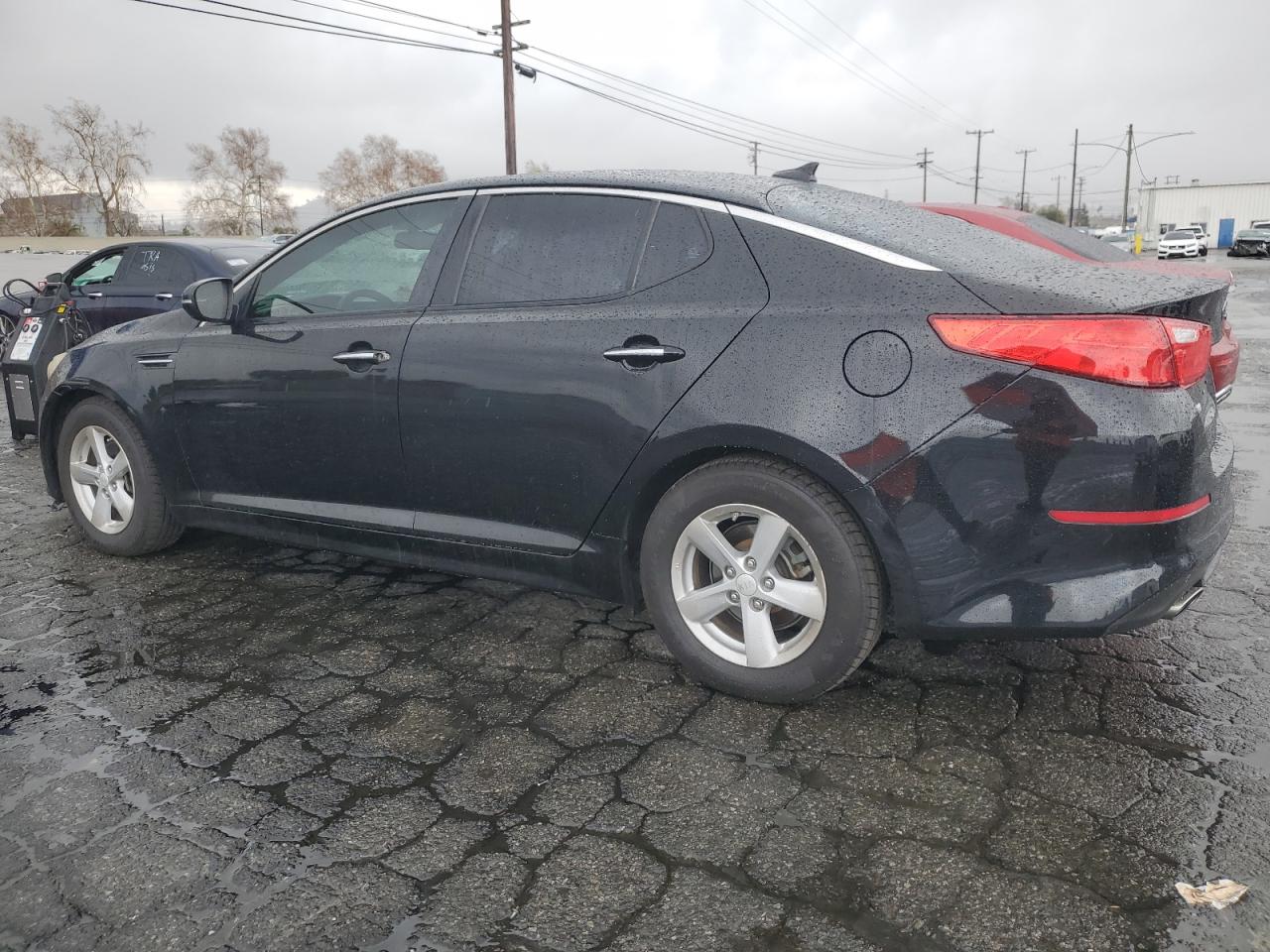 2015 KIA Optima VIN 5XXGM4A71FG419083 Copart auction photo, stripped damage thumbnail 2