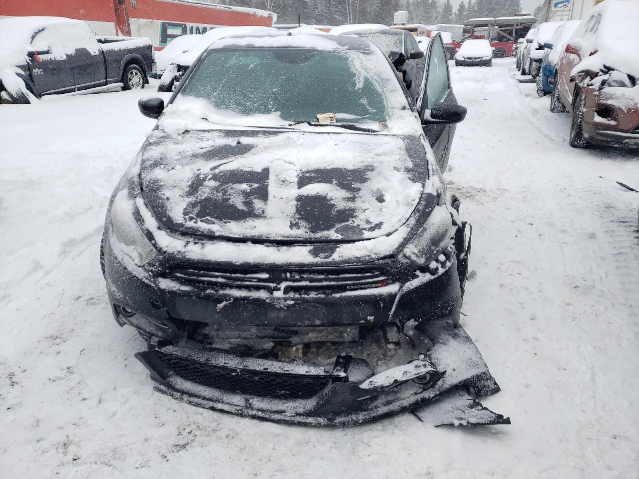 2013 Dodge Dart VIN 1C3CDFBA2DD230605 Copart auction photo, front end / side damage thumbnail 5