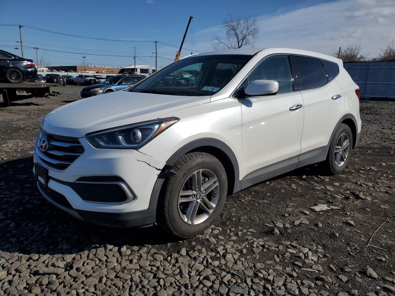 2018 Hyundai Santa Fe VIN 5XYZTDLB6JG534280