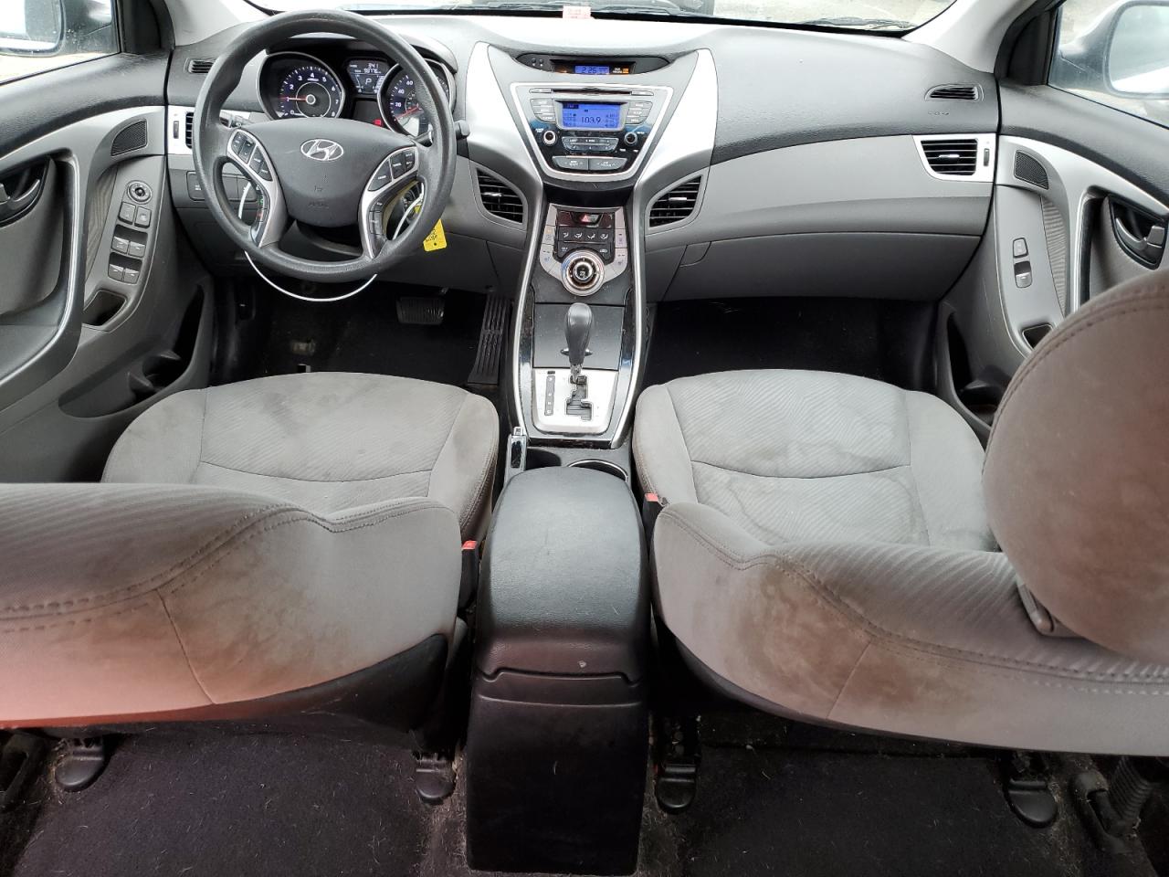 2013 Hyundai Elantra VIN 5NPDH4AE1DH451264 Copart auction photo, rear end damage thumbnail 8