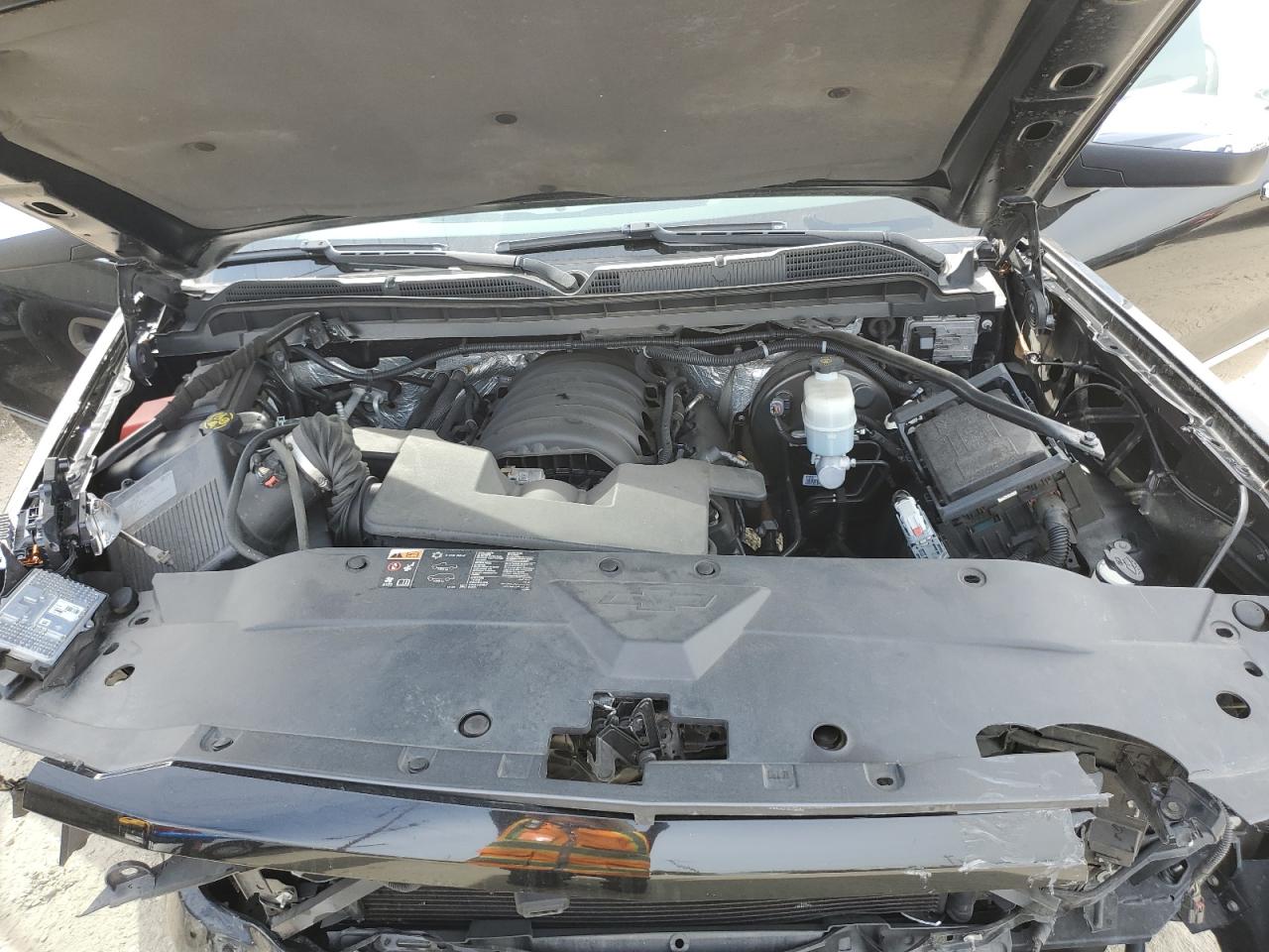 2016 Chevrolet Silverado VIN 3GCUKSEC8GG220728 Copart auction photo, front end / side damage thumbnail 11