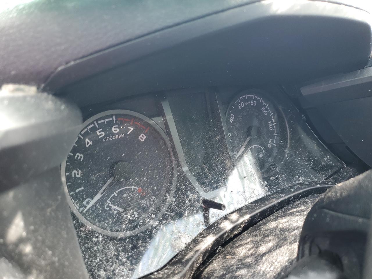 2020 Toyota Tacoma VIN 5TFCZ5AN2LX221718 Copart auction photo, top/roof / front end damage thumbnail 9