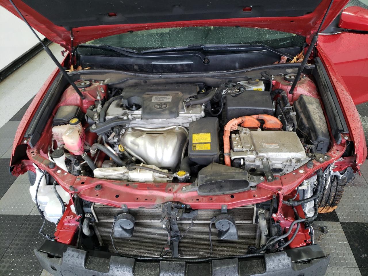 2013 Toyota Camry VIN 4T1BD1FK7DU078409 Copart auction photo, front end / rear end damage thumbnail 11