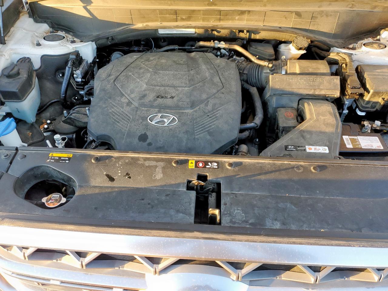 2020 Hyundai Palisade VIN KM8R5DHE0LU102729 Copart auction photo, vandalism damage thumbnail 11