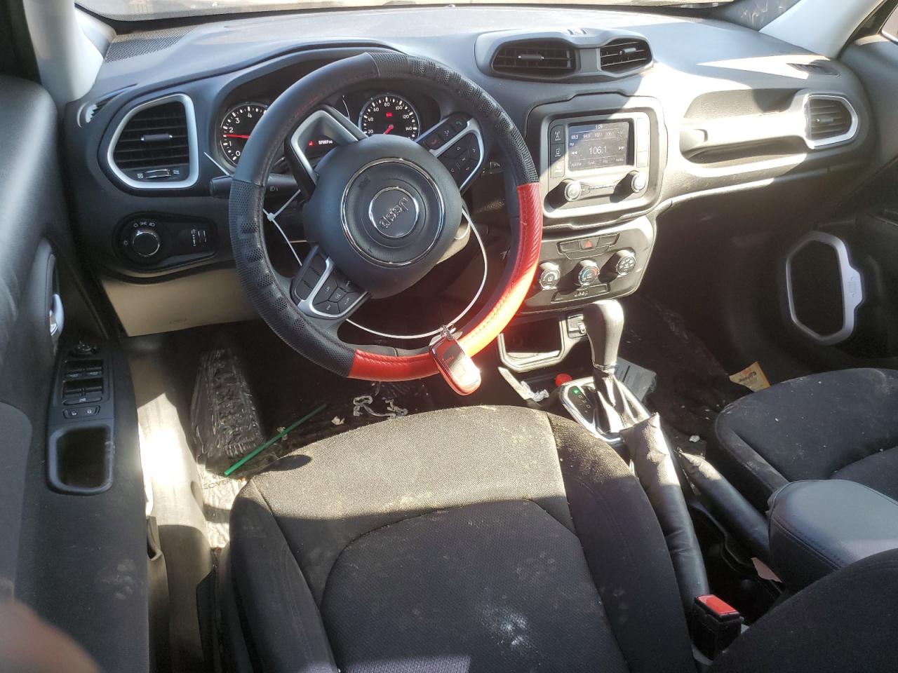 2019 Jeep Renegade VIN ZACNJAAB1KPK42105 Copart auction photo, vandalism damage thumbnail 8