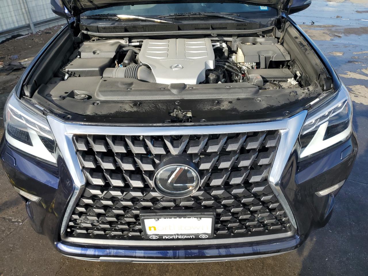 2021 Lexus GX VIN JTJAM7BX8M5290876 Copart auction photo, rear end damage thumbnail 12