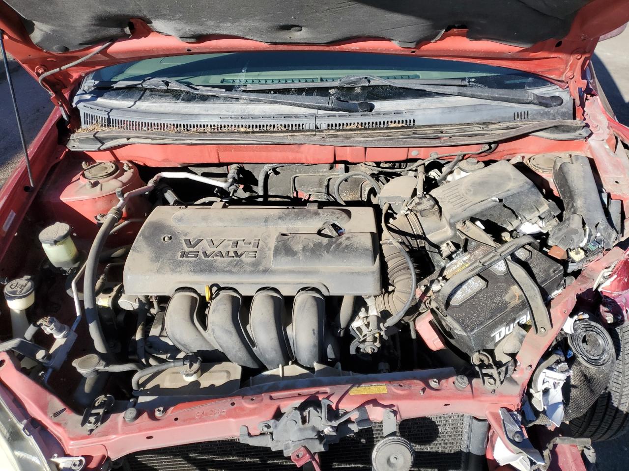 2004 Toyota Corolla VIN 2T1BR32EX4C317515 Copart auction photo, front end damage thumbnail 12