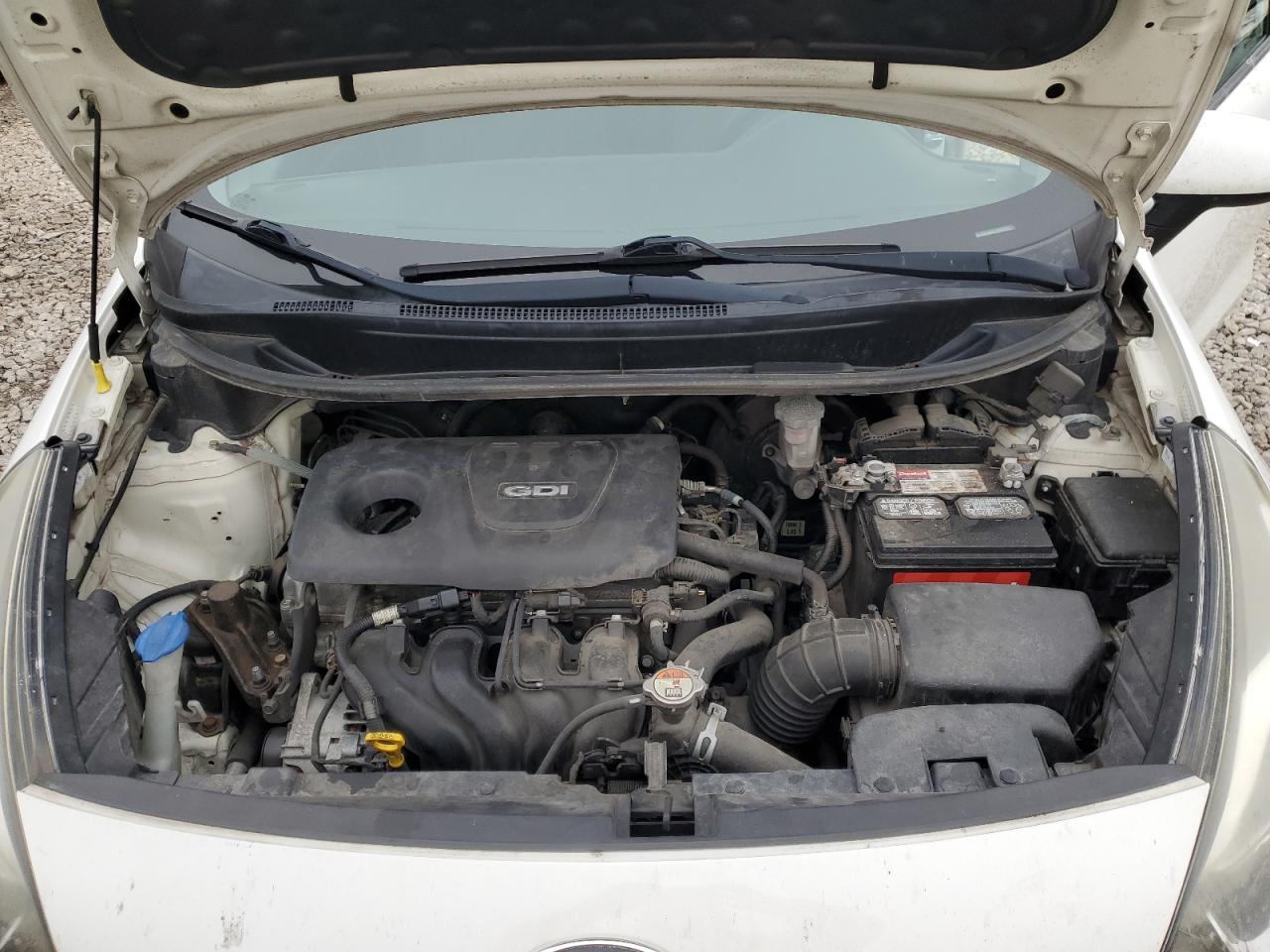 2016 KIA Rio VIN KNADM4A31G6695082 Copart auction photo, mechanical damage thumbnail 11