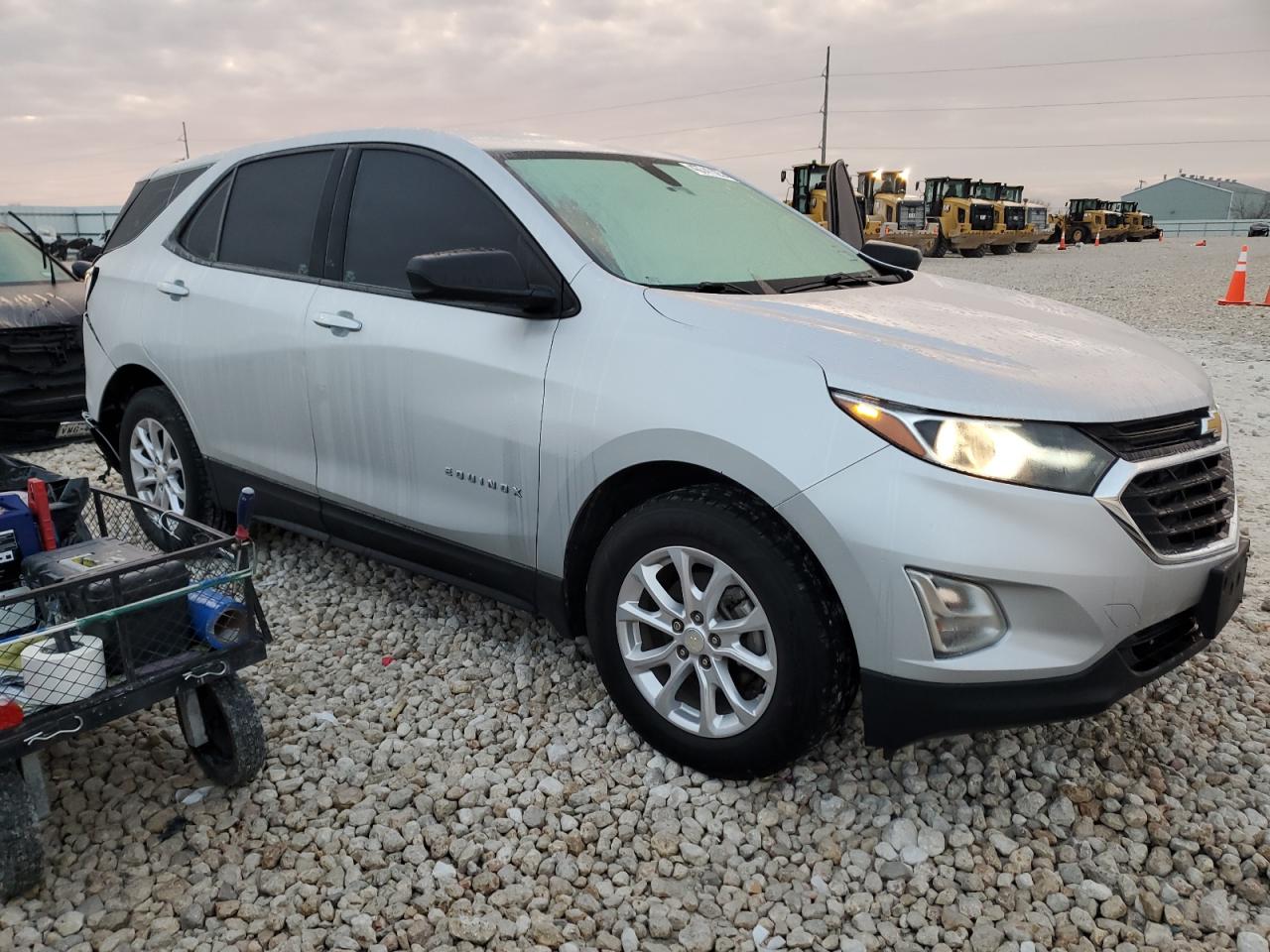 2018 Chevrolet Equinox VIN 3GNAXHEV3JS534226 Copart auction photo, rear end damage thumbnail 4