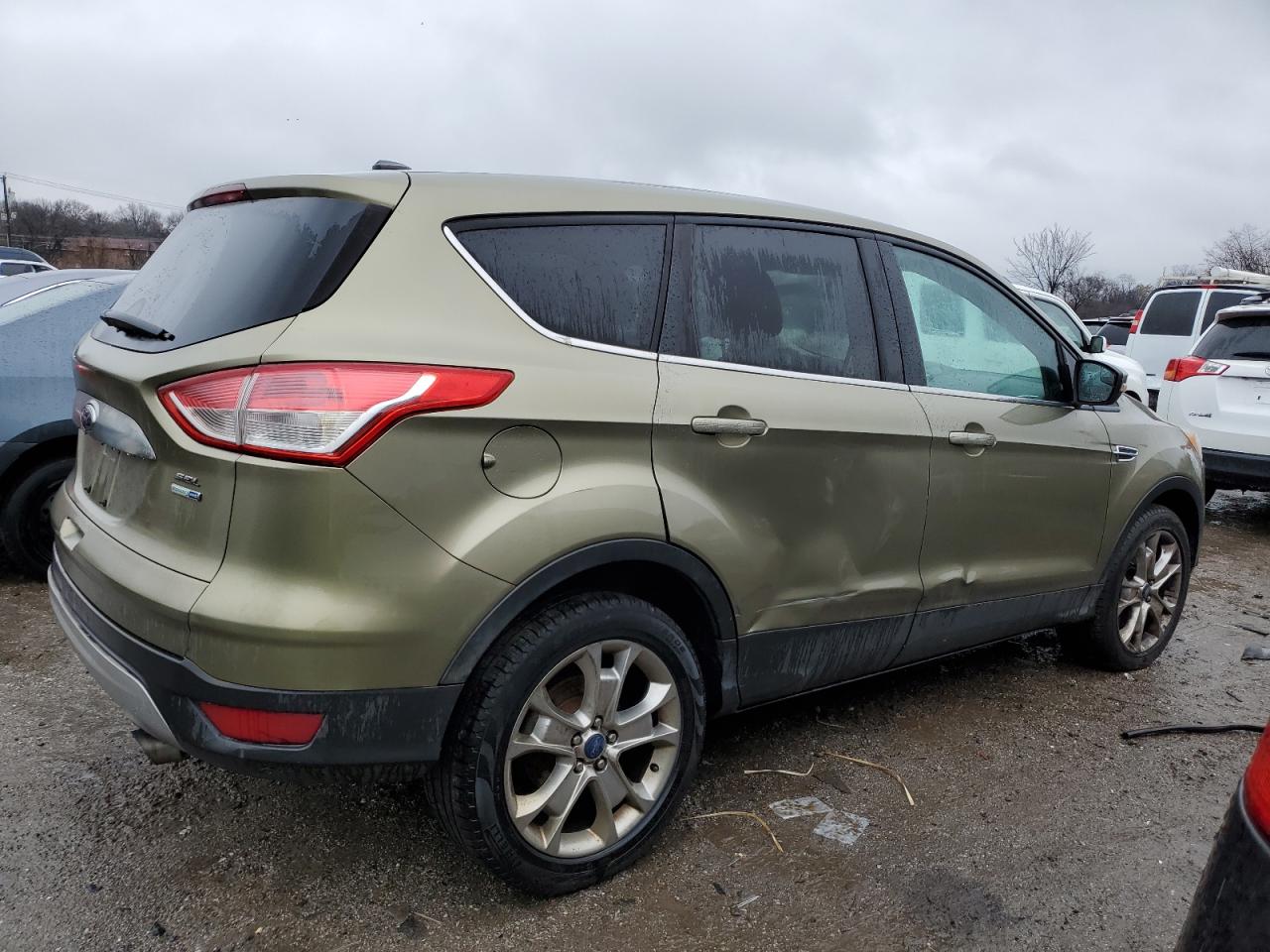 2013 Ford Escape VIN 1FMCU9H95DUA09649 Copart auction photo, side / minor dent/scratches damage thumbnail 3