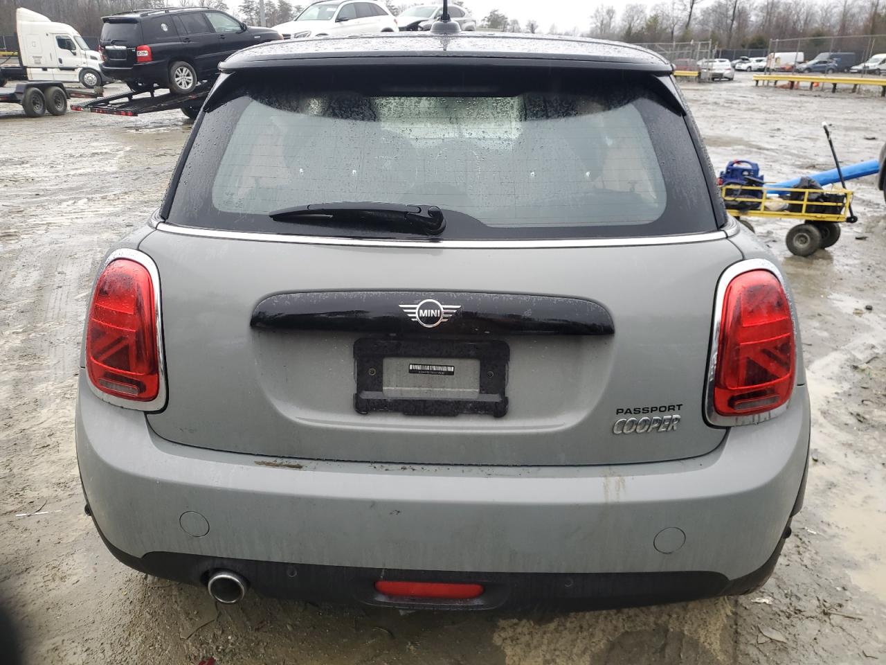 2021 MINI Cooper VIN WMWXR3C04M2N98103 Copart auction photo, all over damage thumbnail 6