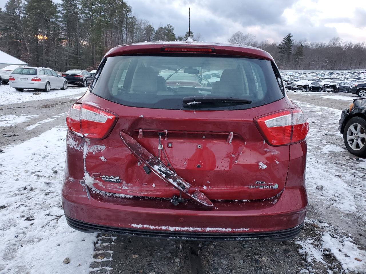 2016 Ford C-MAX VIN 1FADP5BU7GL104512 Copart auction photo, all over damage thumbnail 6