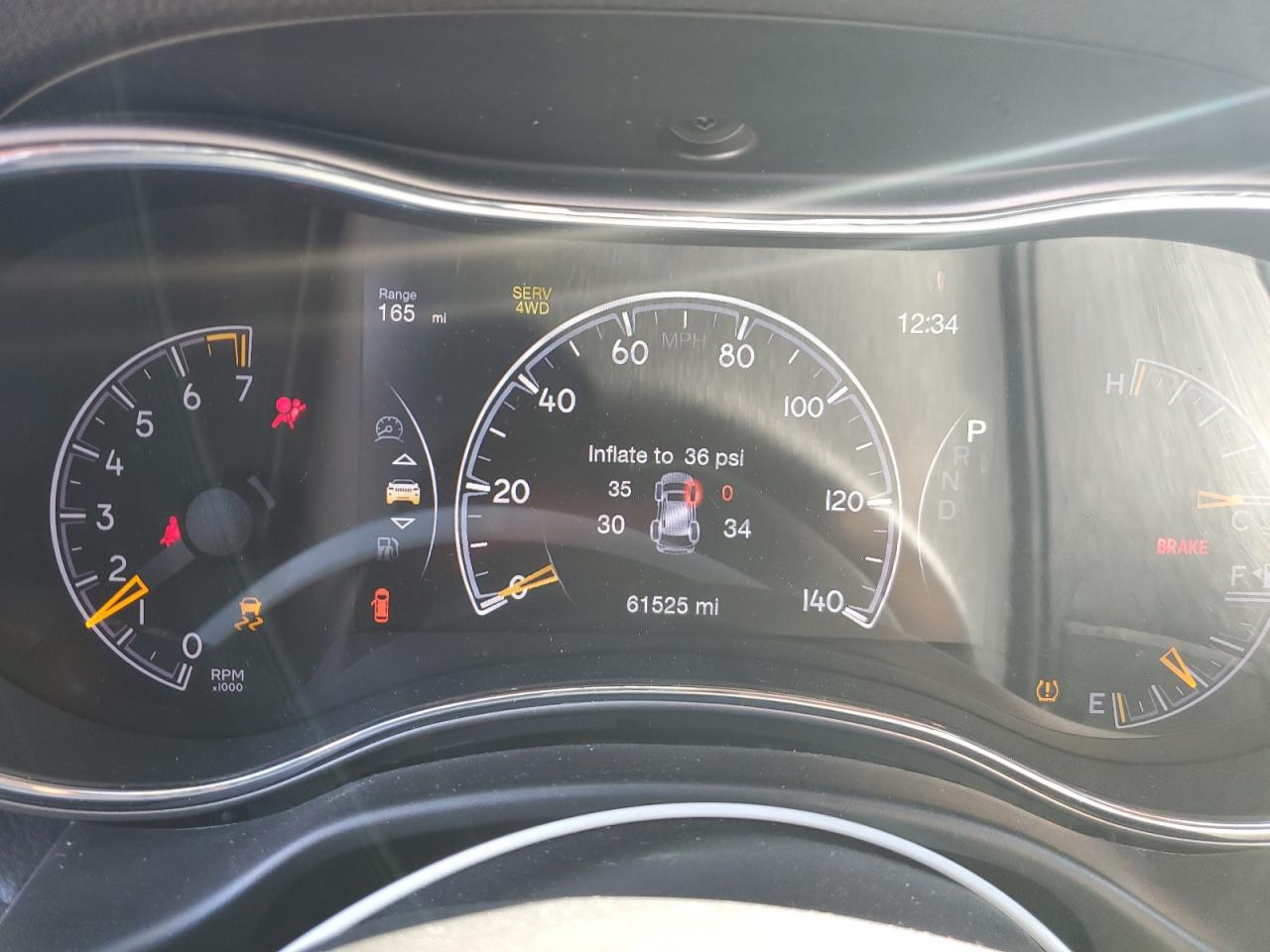 2019 Jeep Grand Cherokee VIN 1C4RJFBG4KC640280 Copart auction photo, front end damage thumbnail 9