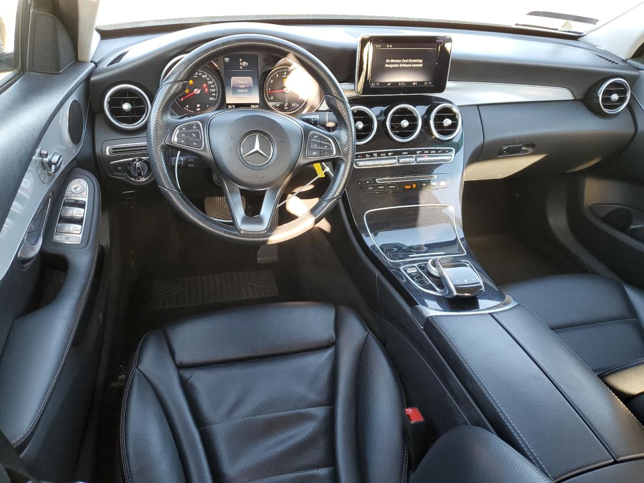 2015 Mercedes-Benz C-klasse VIN 55SWF4KB0FU021020 Copart auction photo, side damage thumbnail 8