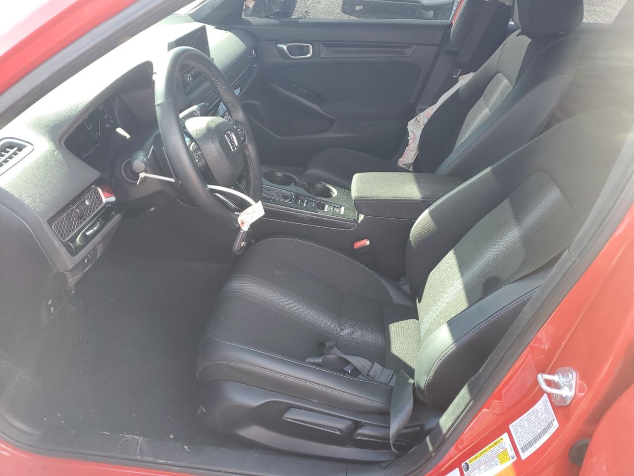 2023 Honda Civic VIN 2HGFE2F51PH563205 Copart auction photo, front end / side damage thumbnail 7