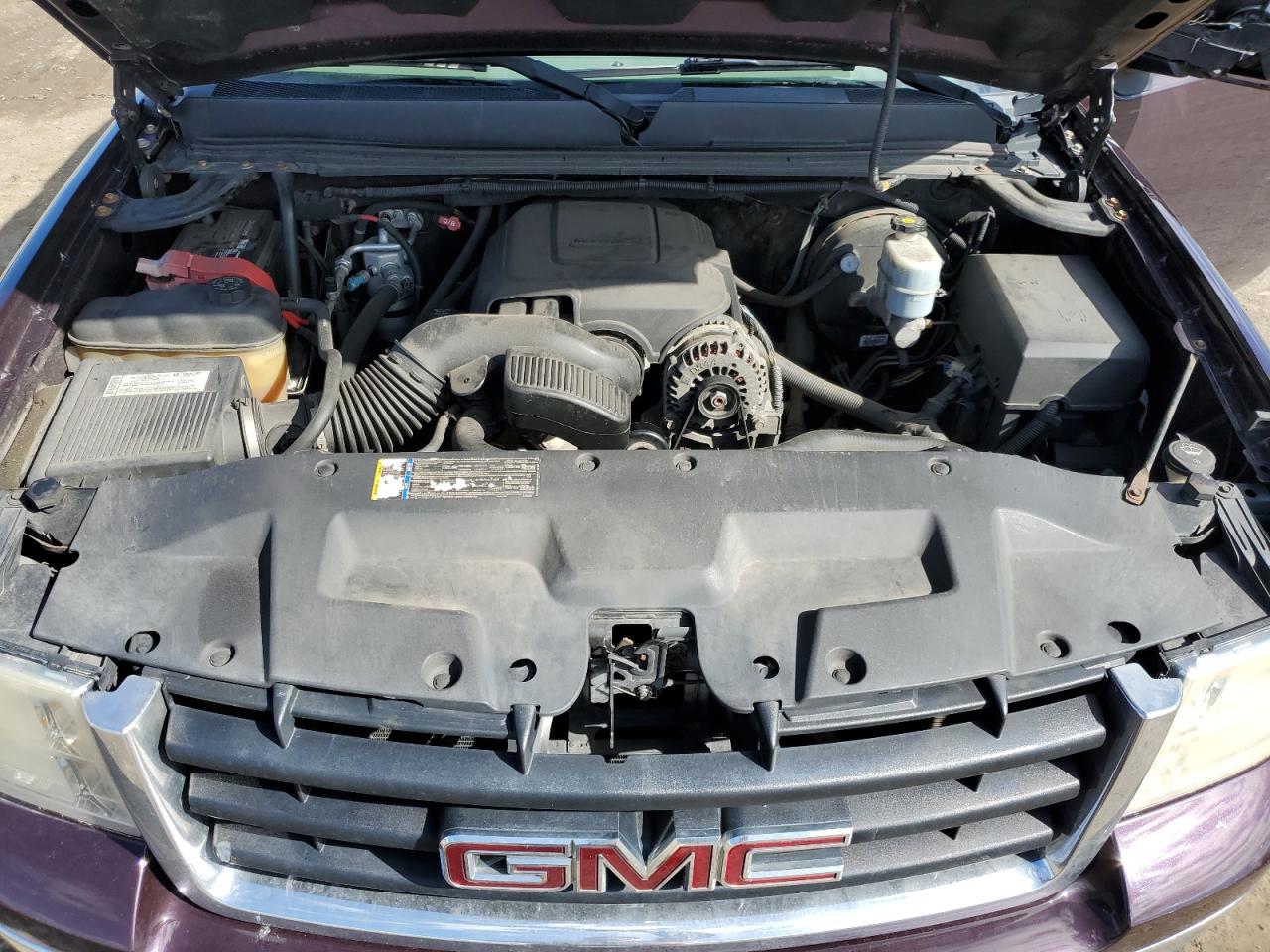 2008 GMC Sierra VIN 2GTEK13C181332766 Copart auction photo, all over damage thumbnail 11