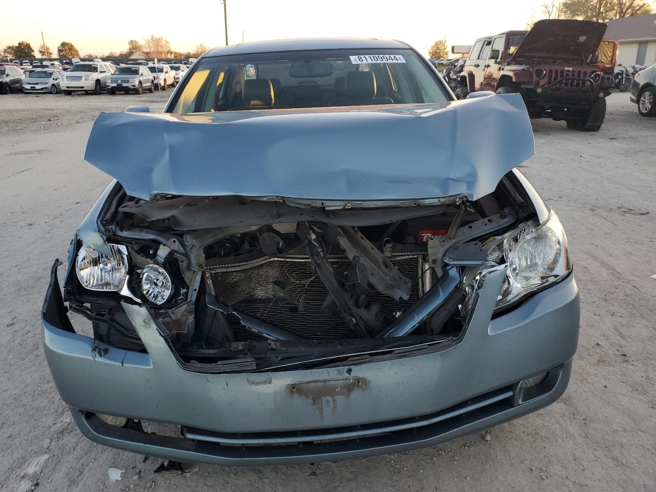 2007 Toyota Avalon VIN 4T1BK36B17U190435 Copart auction photo, front end damage thumbnail 5