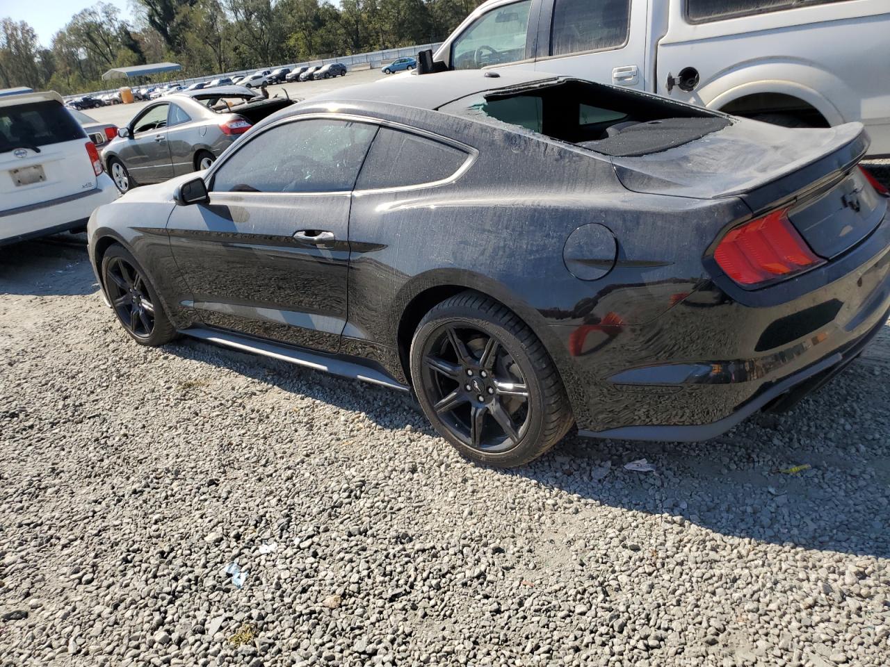 2018 Ford Mustang VIN 1FA6P8TH1J5135181 Copart auction photo, rear end damage thumbnail 2