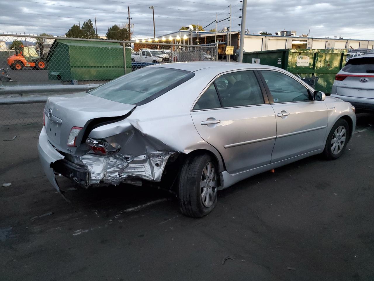 2009 Toyota Camry VIN 4T1BB46K99U084582 Copart auction photo, rear end / hail damage thumbnail 3