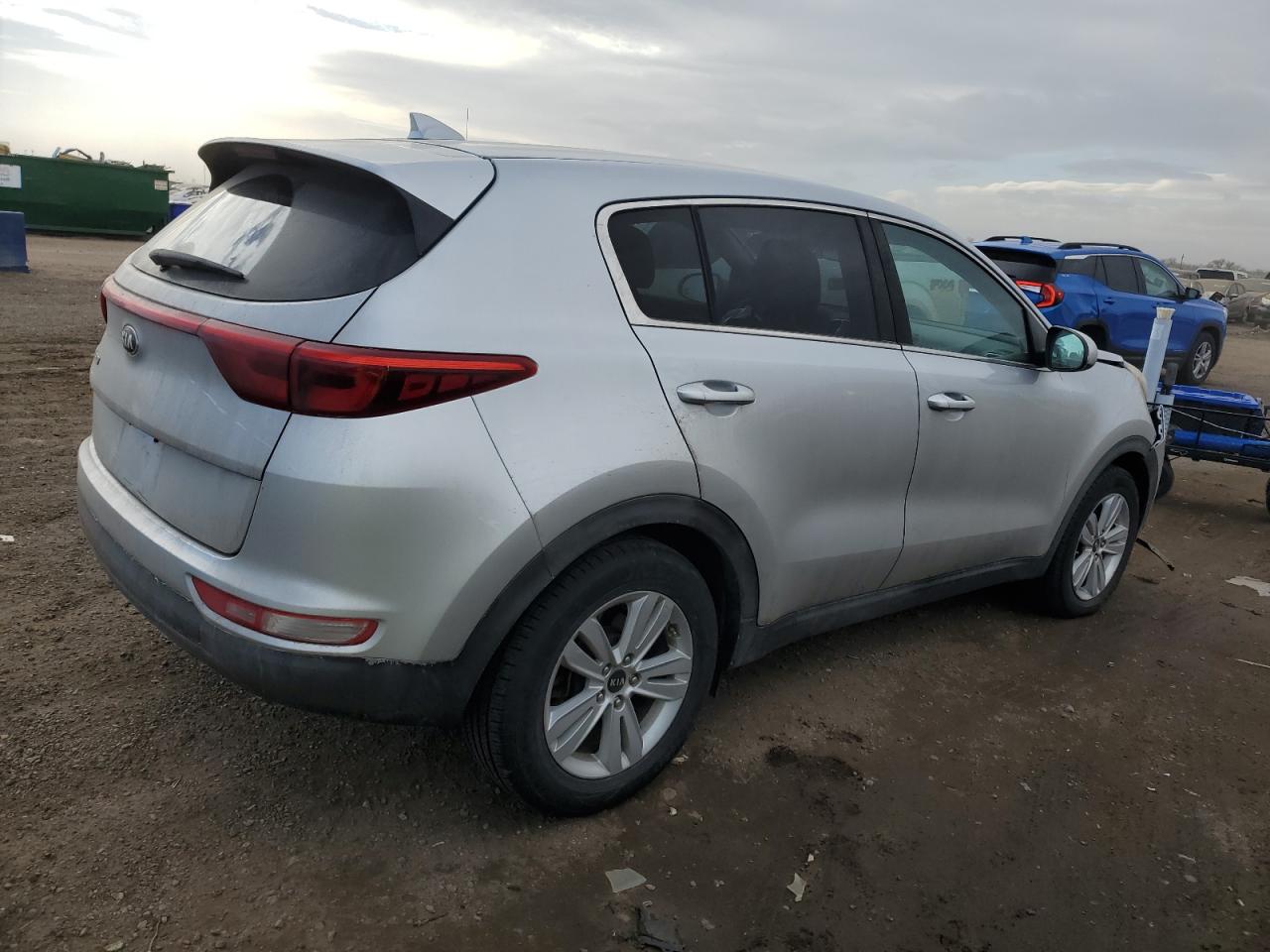 2018 KIA Sportage VIN KNDPM3AC2J7317459 Copart auction photo, front end damage thumbnail 3