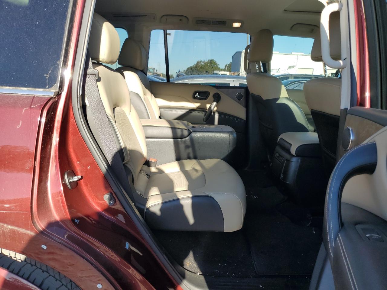 2021 Infiniti QX80 VIN JN8AZ2AF2M9717210 Copart auction photo, side damage thumbnail 11