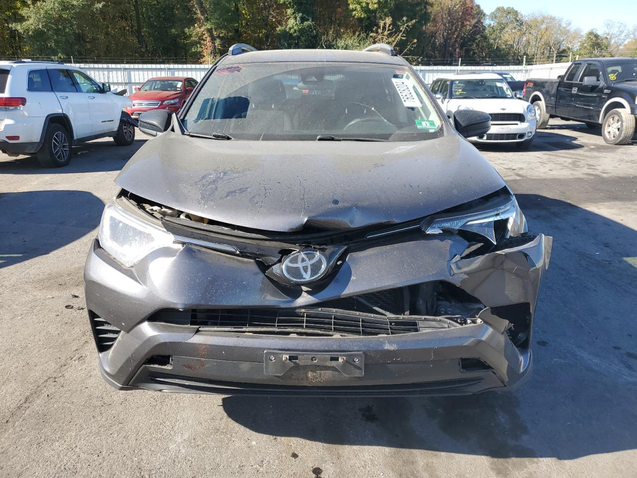 2018 Toyota RAV 4 VIN JTMBFREV1JJ723416 Copart auction photo, front end damage thumbnail 5