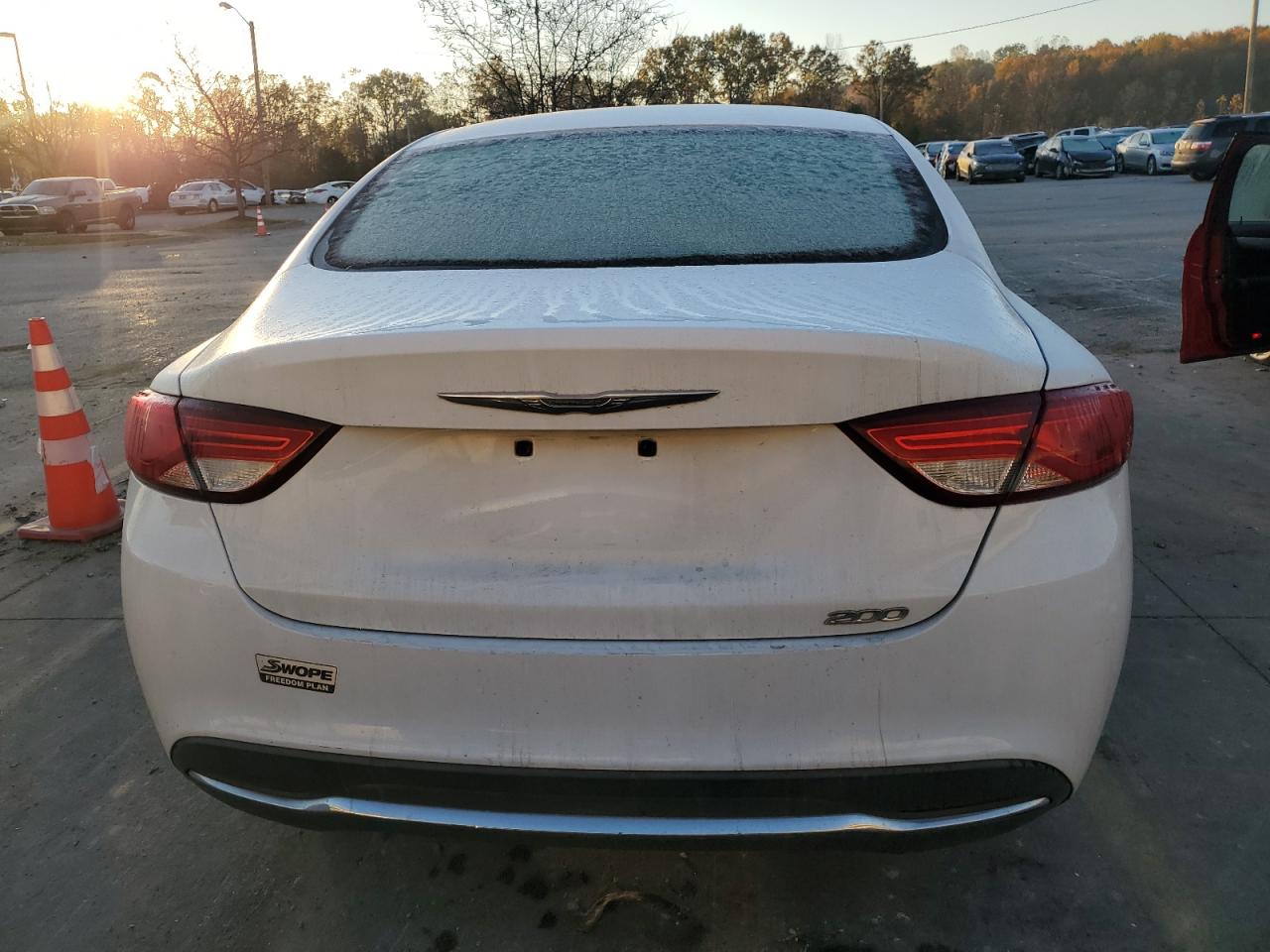 2015 Chrysler 200 VIN 1C3CCCAB0FN679399 Copart auction photo, front end damage thumbnail 6