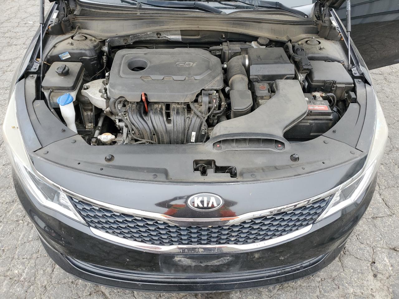 2017 KIA Optima VIN 5XXGU4L36HG149572 Copart auction photo, rear end damage thumbnail 11