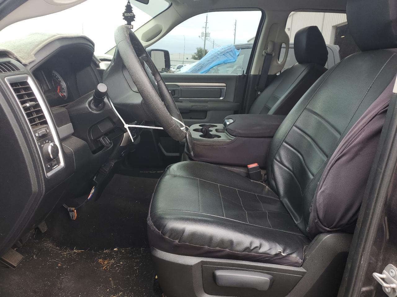 2017 RAM 1500 VIN 1C6RR7TT0HS677553 Copart auction photo, top/roof damage thumbnail 7