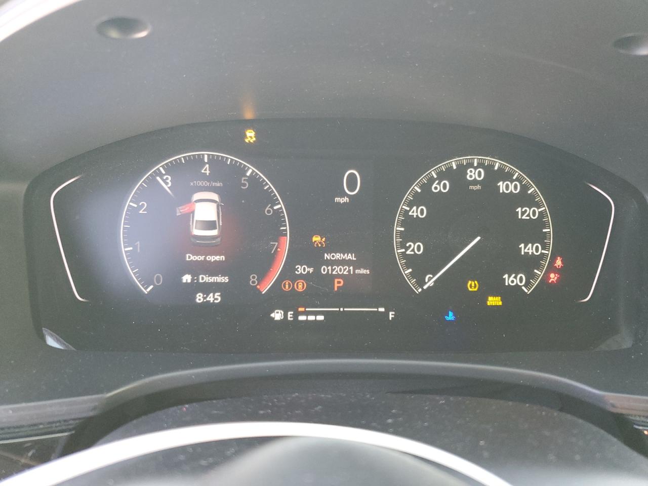 2022 Honda Civic VIN 2HGFE2F53NH582593 Copart auction photo, rear end / undercarriage damage thumbnail 9