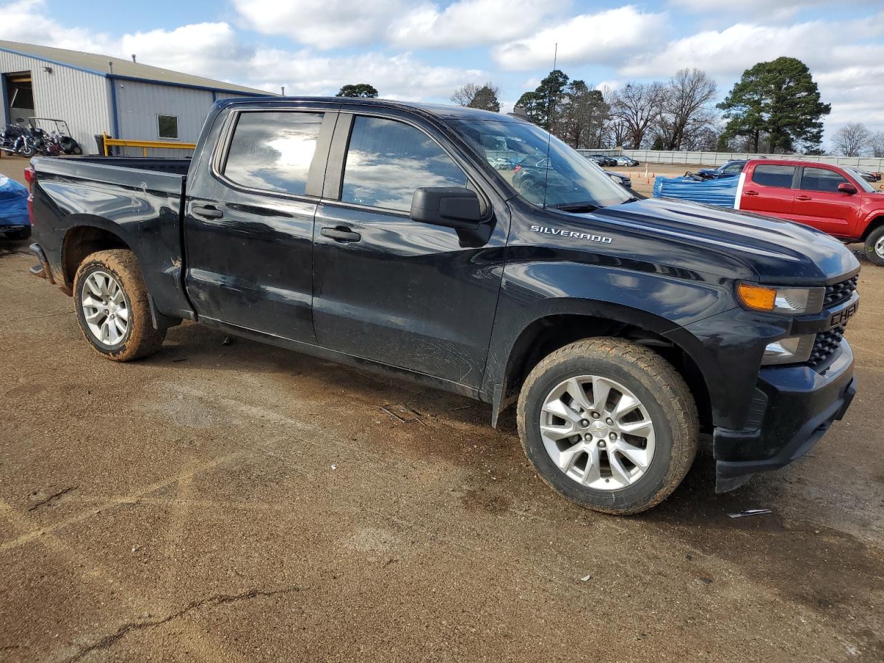 2020 Chevrolet Silverado VIN 1GCPWBEK6LZ351790 Copart auction photo, side damage thumbnail 4