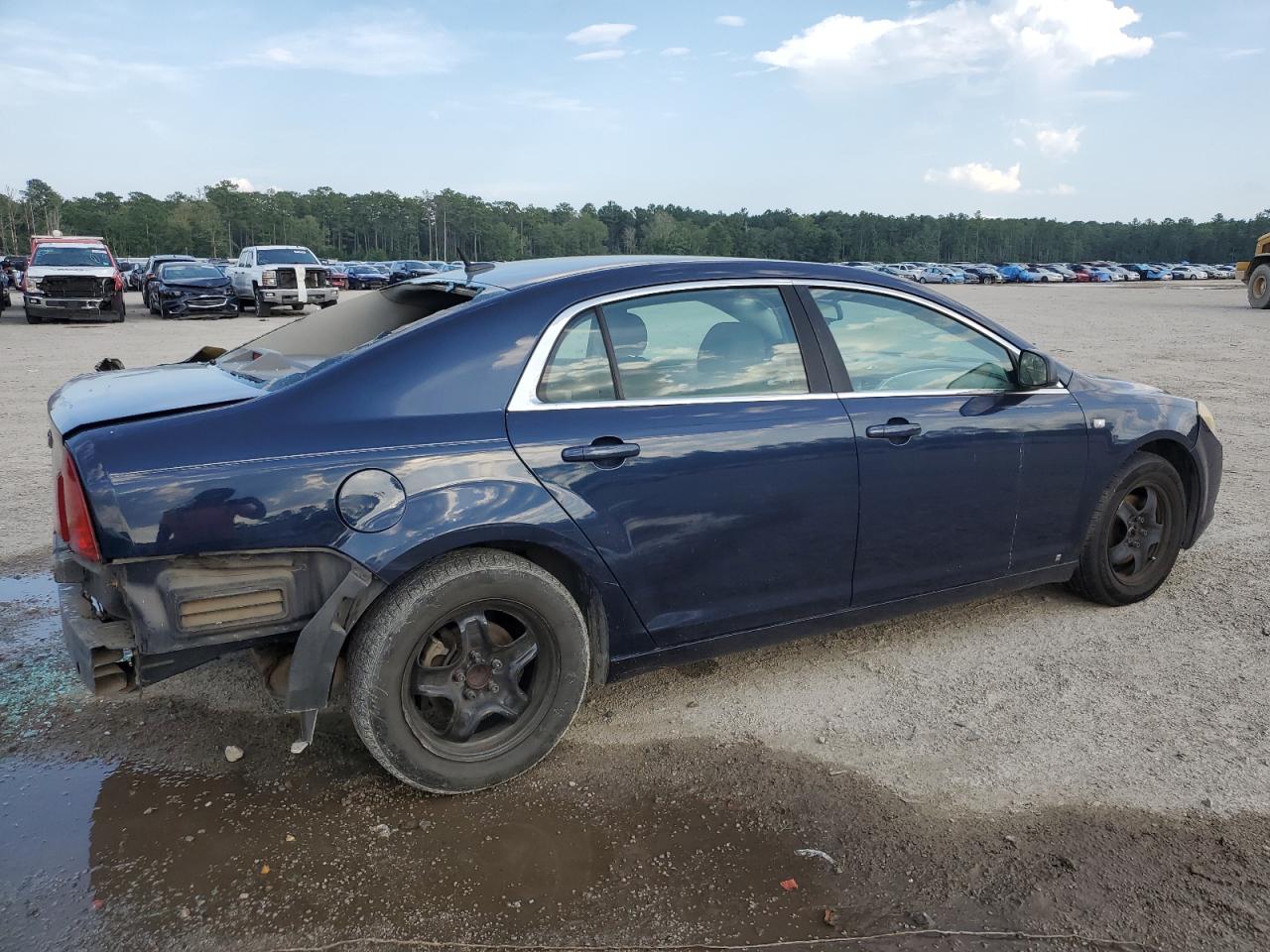 2008 Chevrolet Malibu VIN 1G1ZG57B28F165380 Copart auction photo, rear end damage thumbnail 3