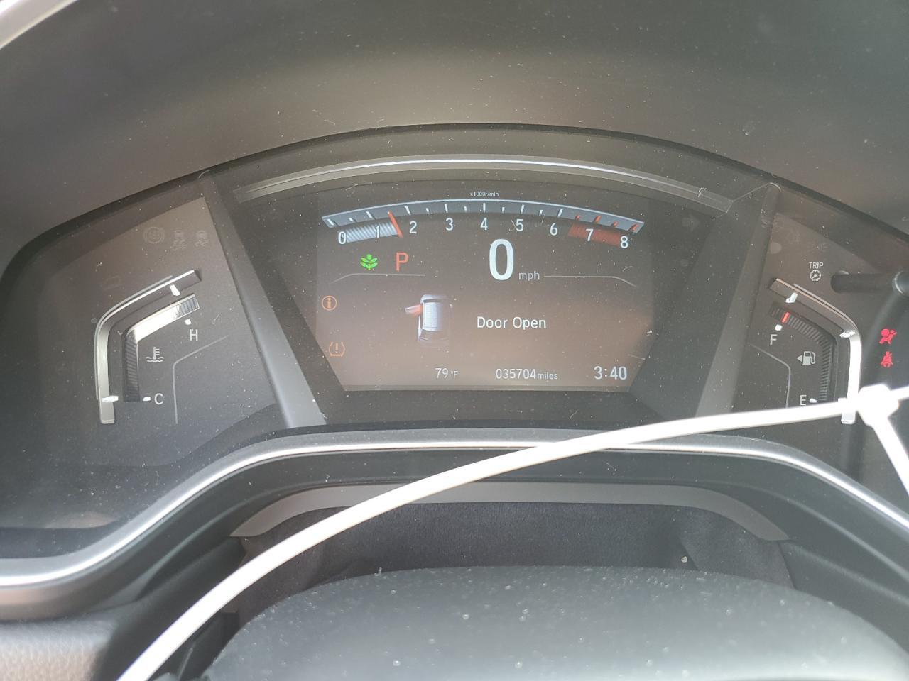 2020 Honda CR-V VIN 5J6RW1H53LA020523 Copart auction photo, front end damage thumbnail 9
