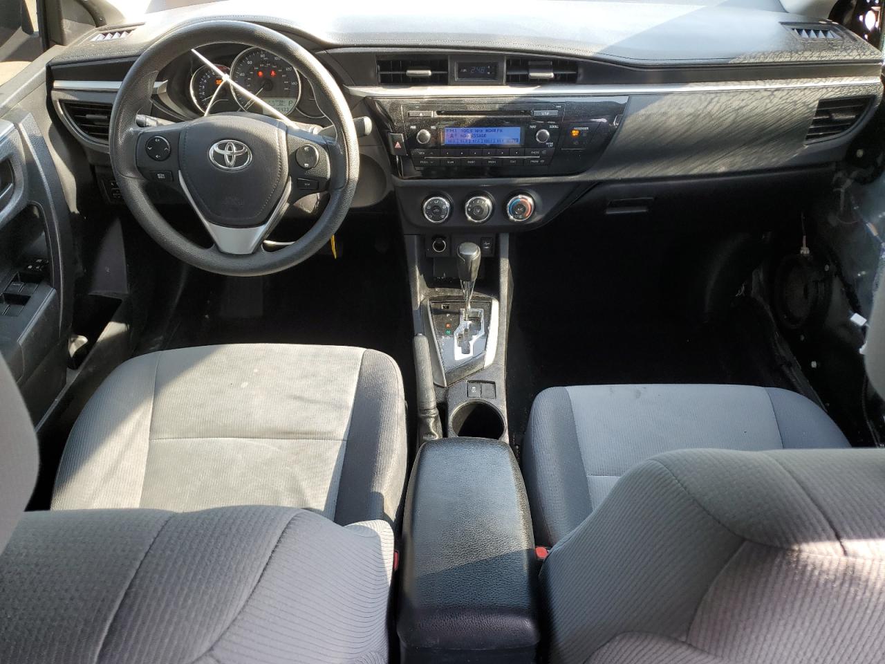 2015 Toyota Corolla VIN 2T1BURHEXFC363616 Copart auction photo, all over damage thumbnail 8