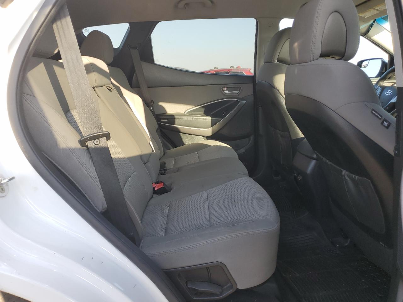 2016 Hyundai Santa Fe VIN 5XYZT3LB4GG317572 Copart auction photo, front end / side damage thumbnail 11