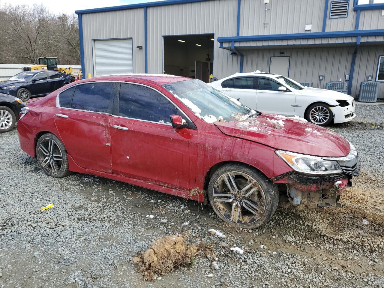 2017 Honda Accord VIN 1HGCR2F17HA258067 Copart auction photo, all over damage thumbnail 4