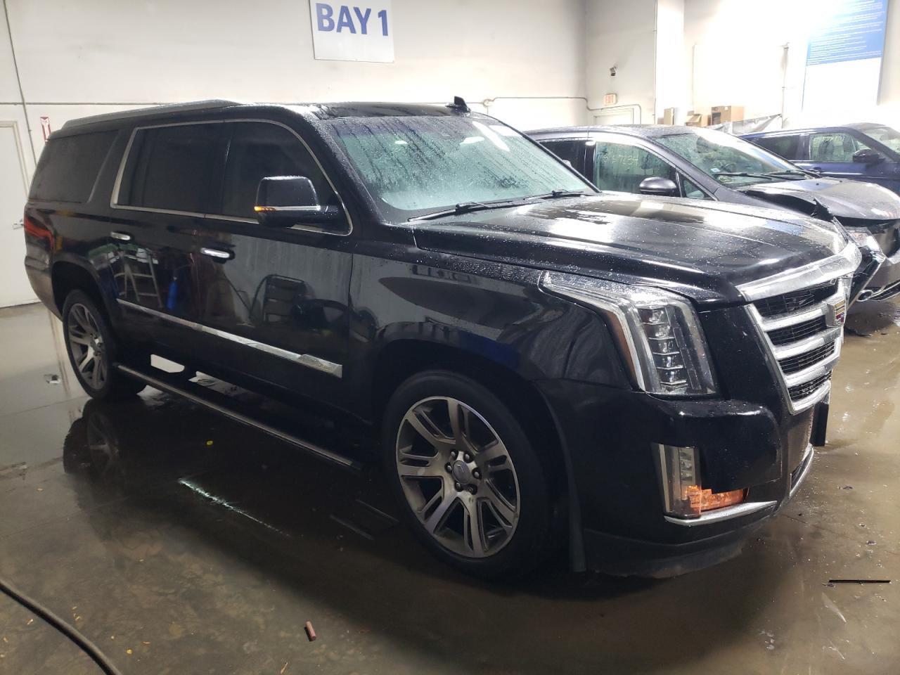 2017 Cadillac Escalade VIN 1GYS4JKJ1HR239597 Copart auction photo, front end damage thumbnail 4