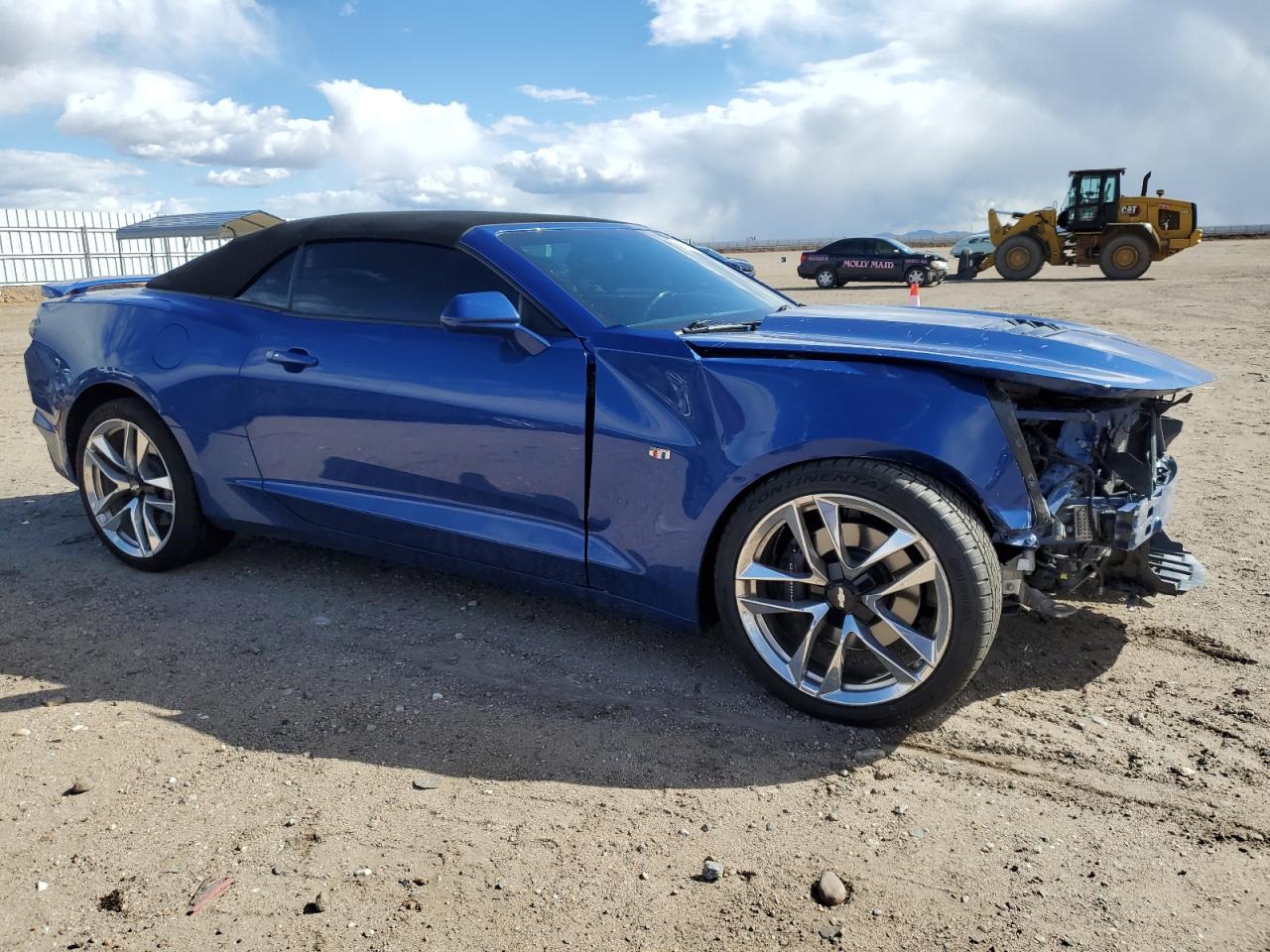 2022 Chevrolet Camaro VIN 1G1FF3D76N0130396 Copart auction photo, front end damage thumbnail 4